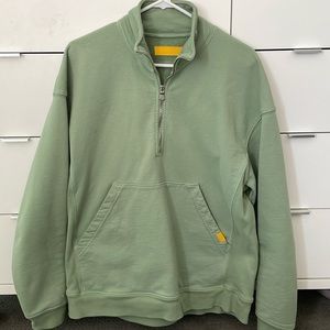Yellow Label 100% Cotton Quarter Zip
